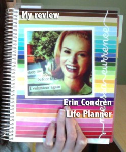 My Review - Erin Condren Life Planner