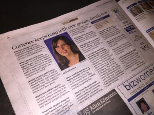 Melissa Currence in Cincinnati Business Courier